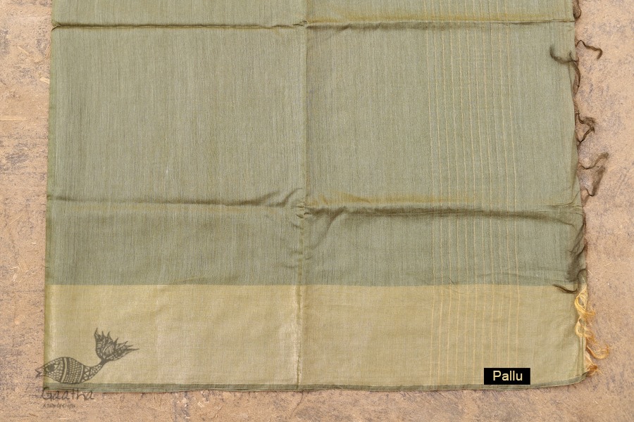 वैशाली ❂ Bhagalpuri Ghicha Raw Silk Saree  ❂ 34