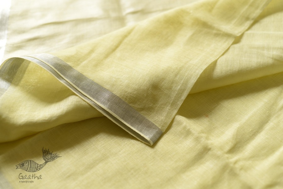 shop Handloom Tissue Linen Saree