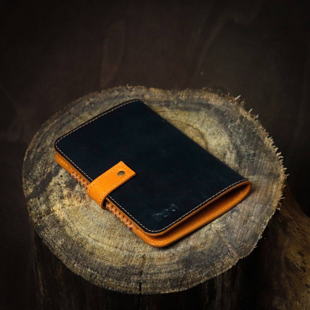 shop Leather ~ Travel Wallet - Indigo
