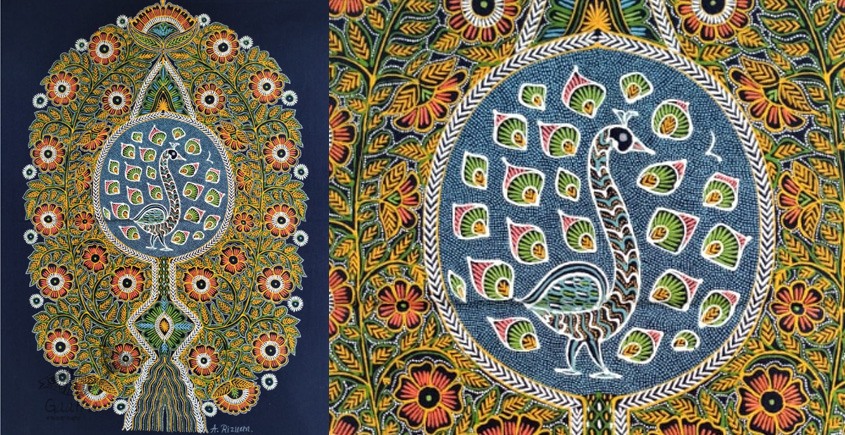 shop rogan art hand painted painting from gujarat