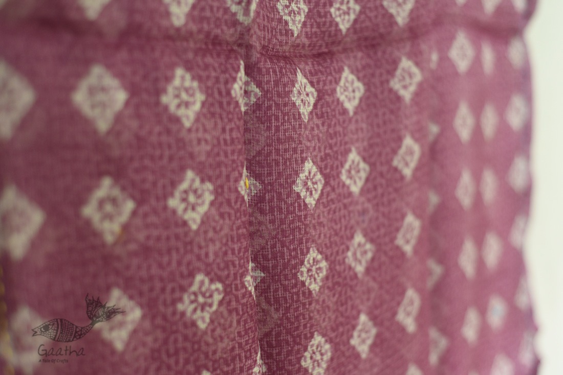 kota silk embroidered stole