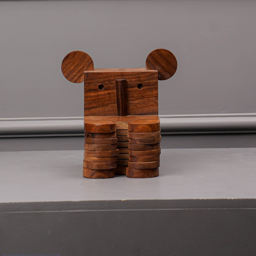 Online Handmade Wooden Coaster set