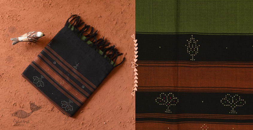 shop Handwoven Tangaliya Cotton dupatta