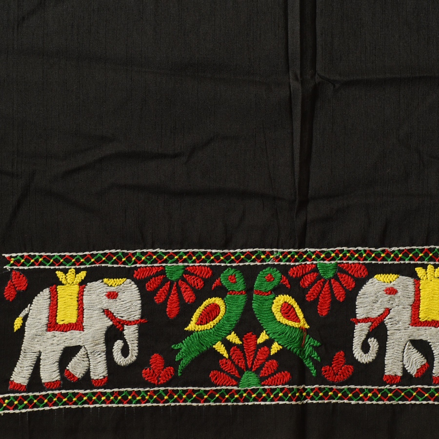 Embroidered Blouse Piece ( Unstitched ) 