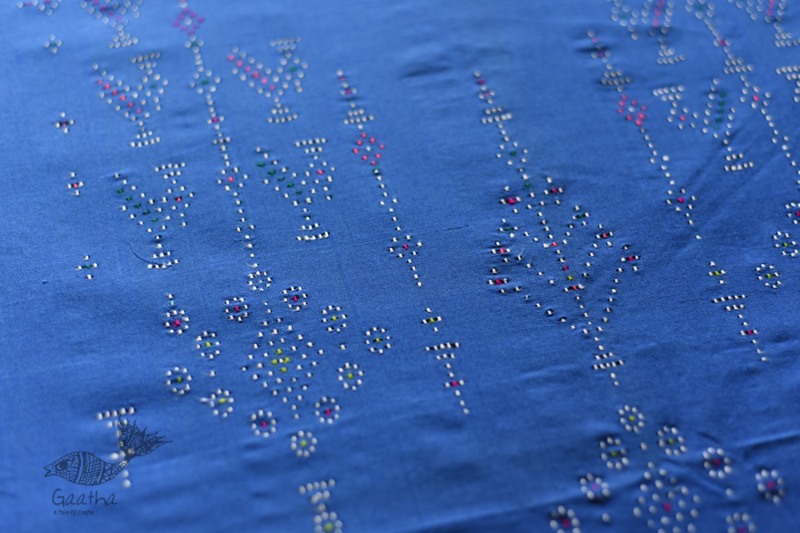 shop Cotton Tangaliya kurti Material 