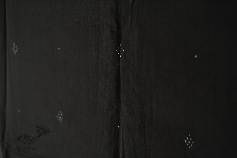 shop Cotton Tangaliya kurti Material Sparrow Motif