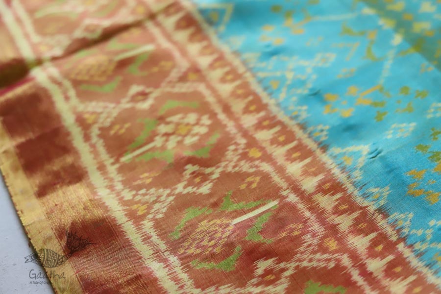 चंपा . चकली ✹ Silk Patola Saree ✹ 17