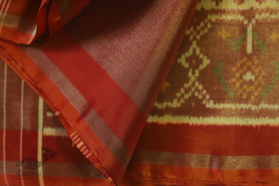 चंपा . चकली ✹ Silk Patola Saree ✹ 21