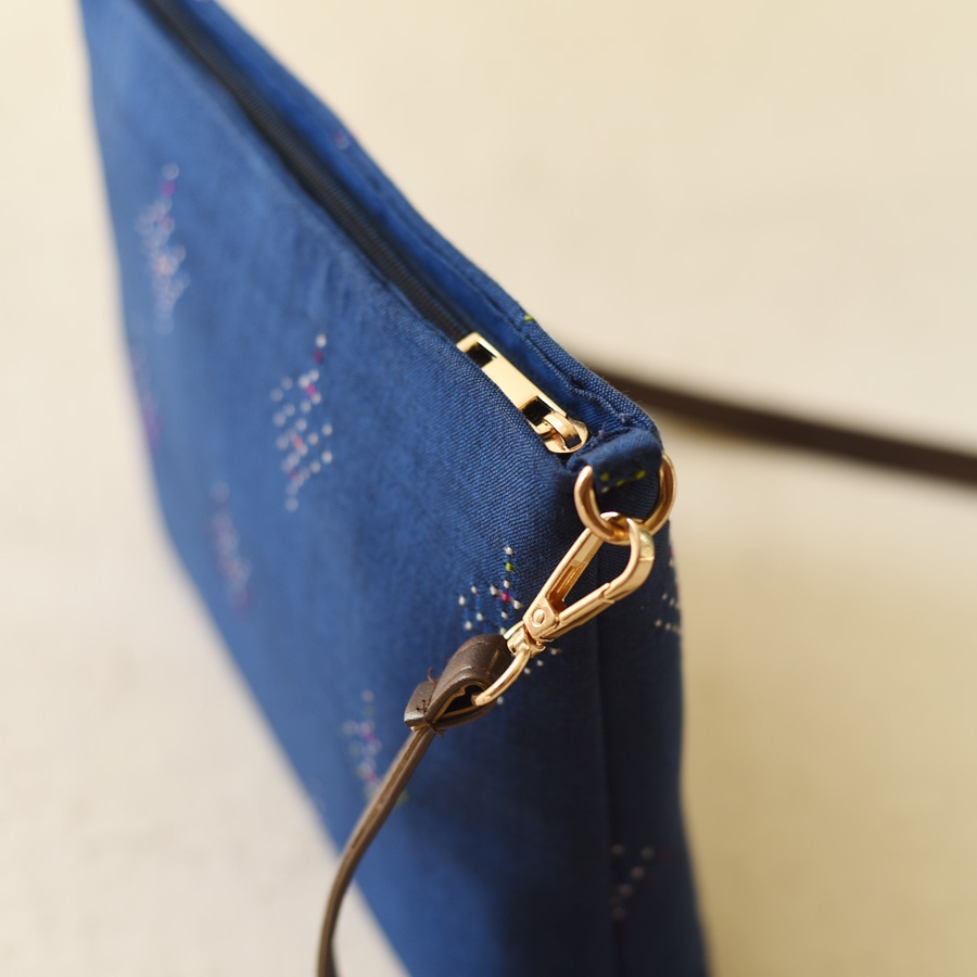 shop Tangaliya Blue Sling Bag