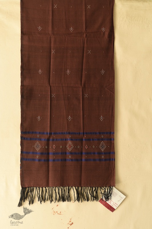 shop Tangaliya - Handwoven Cotton Stole