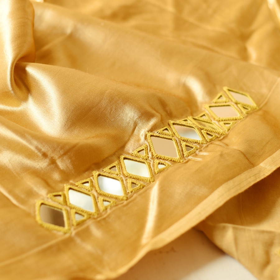 Embroidered Blouse Piece ( Unstitched ) 