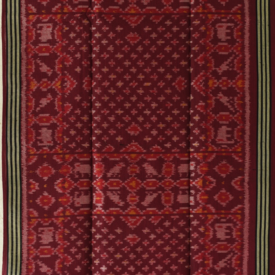 shop handloom silk cotton patola ikat stole