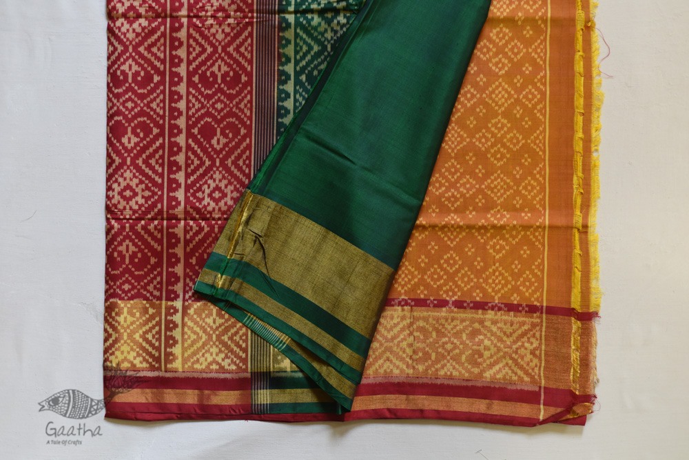 shop Patola Silk Handwoven saree