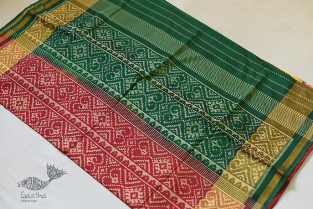 shop Patola Silk Handwoven saree