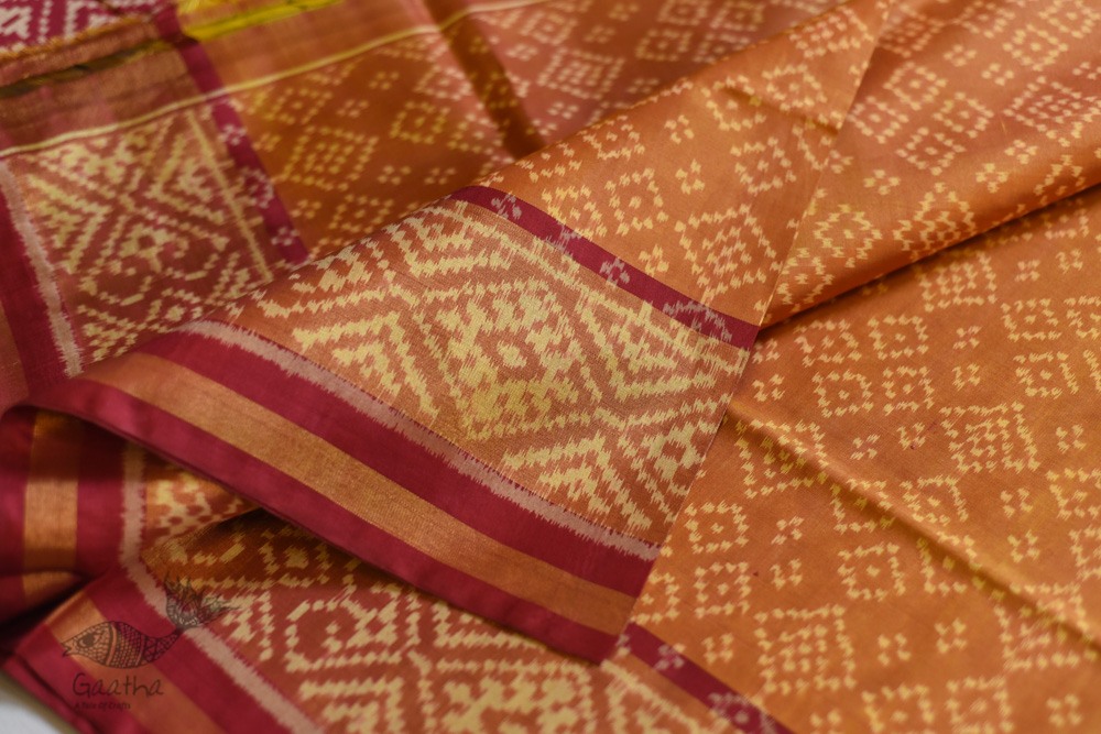 shop Patola Silk Handwoven saree