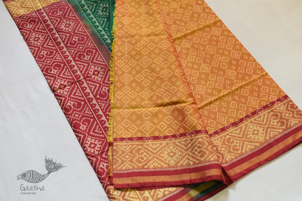 shop Patola Silk Handwoven saree