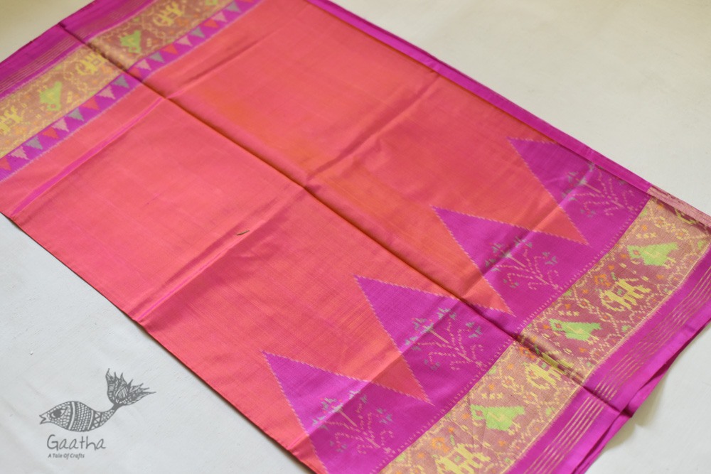 shop Patola Silk Handwoven saree