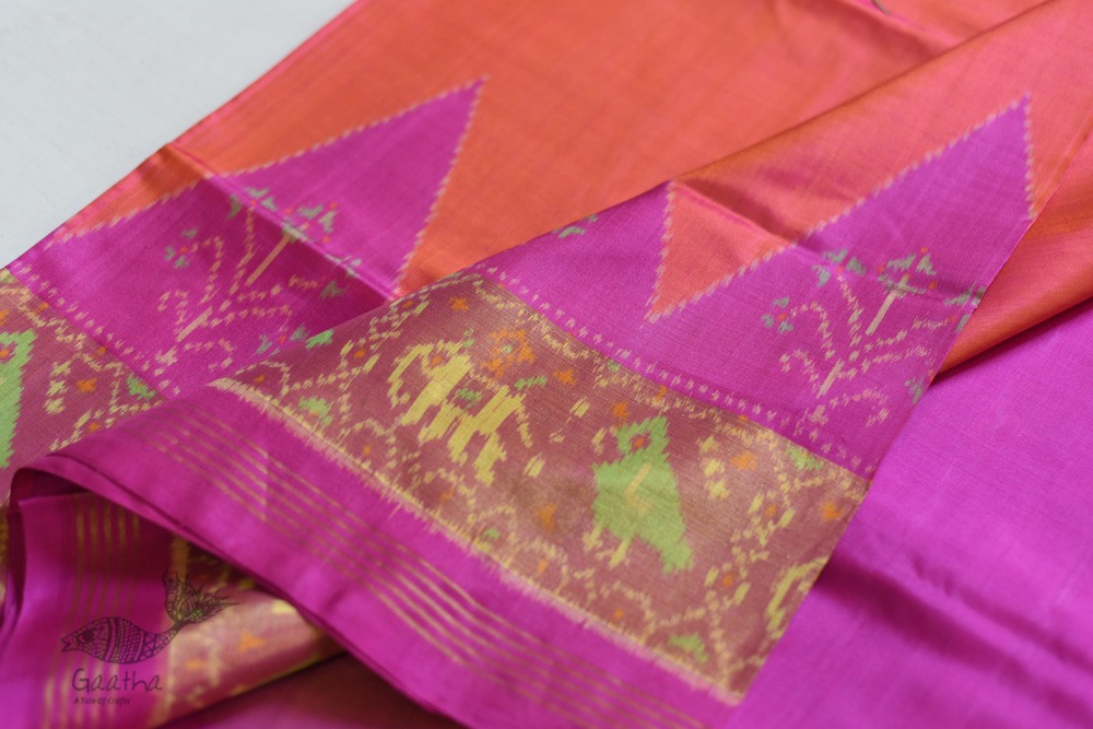 shop Patola Silk Handwoven saree