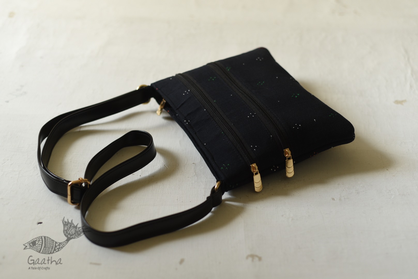 shop Tangaliya Sling Bag - Black 