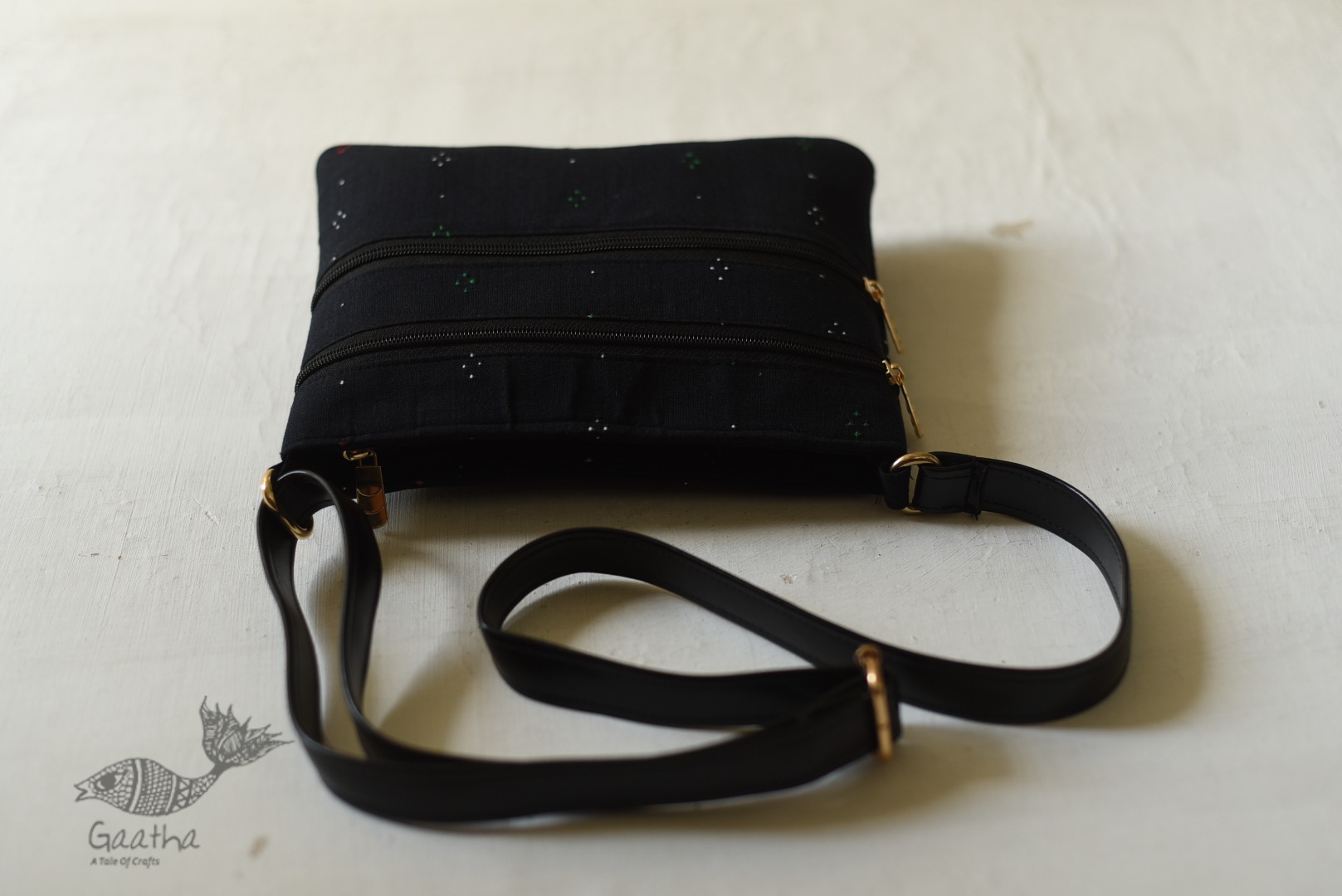 shop Tangaliya Sling Bag - Black 