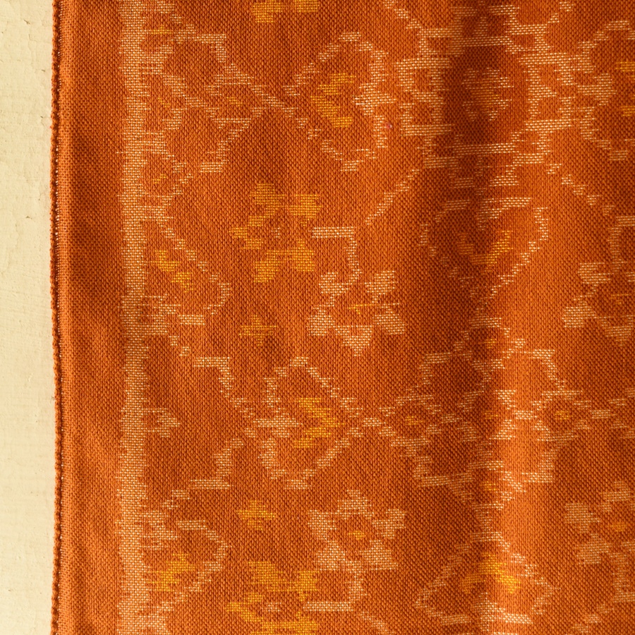 shop Woolen Patola Muffler ~ Mustard