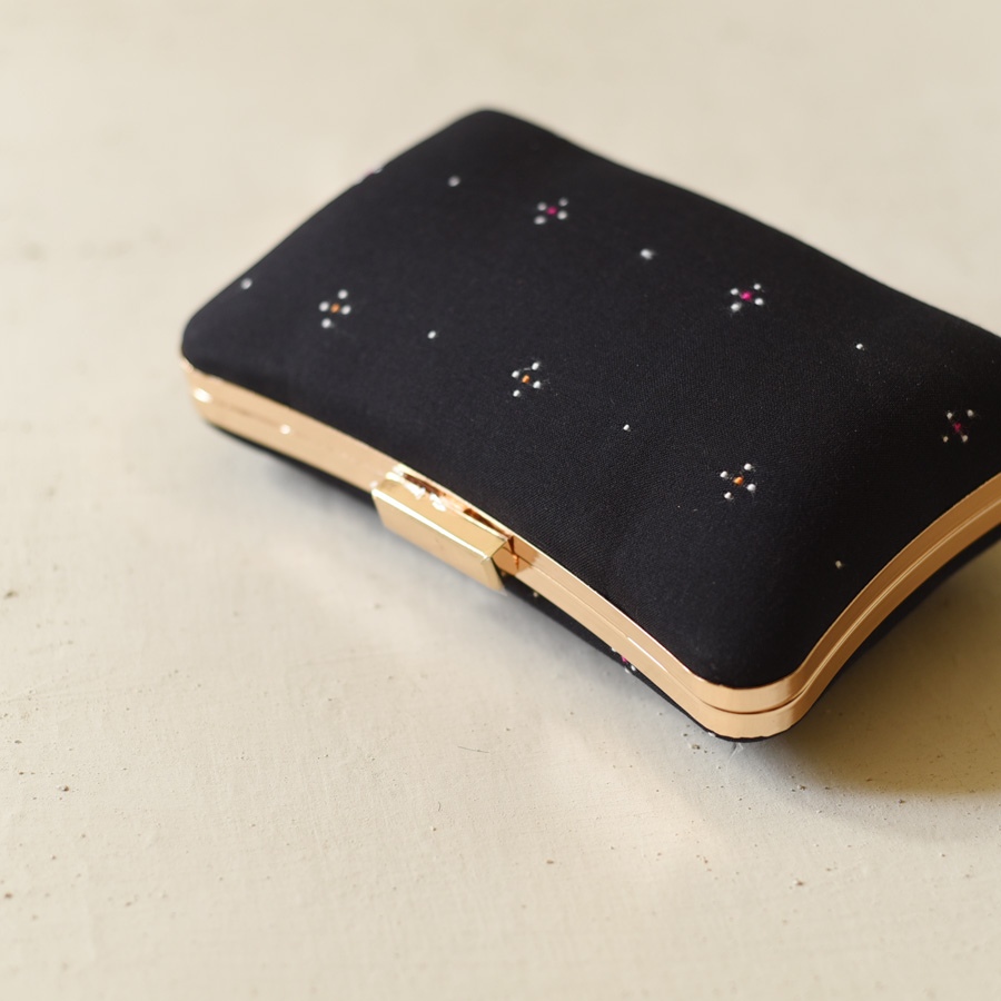 shop Tangaliya Clutch Purse / Black Sling Bag