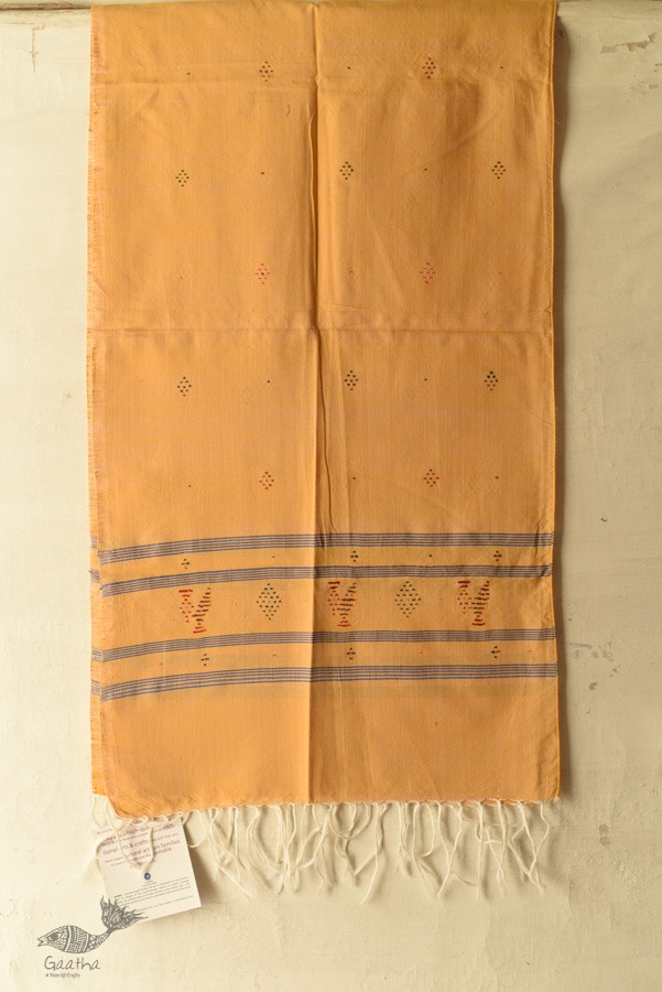 shop Handwoven Tangaliya Cotton Sandal Stole