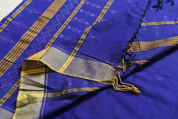 Tangaliya Handwoaven Cotton Saree
