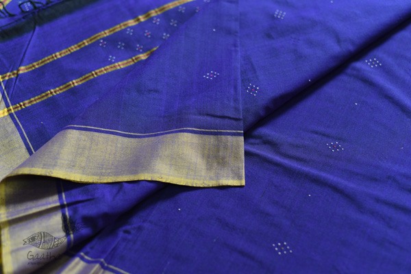 Tangaliya Handwoaven Cotton Saree