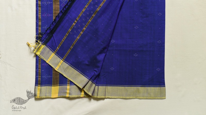 Tangaliya Handwoaven Cotton Saree