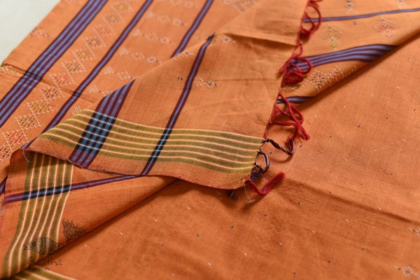 Tangaliya Handwoaven Cotton Saree