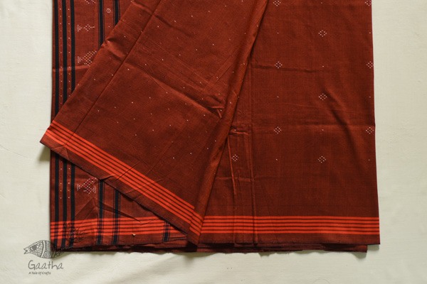 Tangaliya Handwoaven Cotton Saree