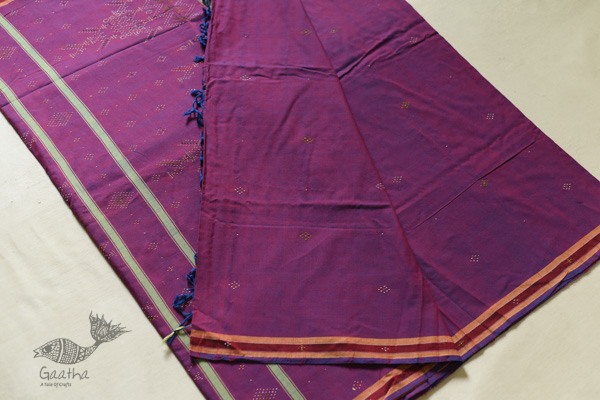 Tangaliya Handwoaven Cotton Saree