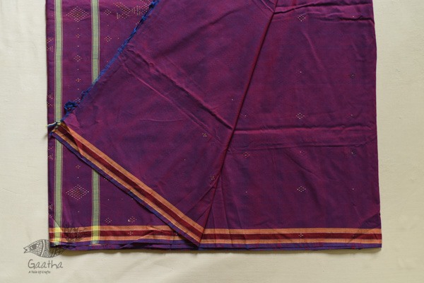 Tangaliya Handwoaven Cotton Saree