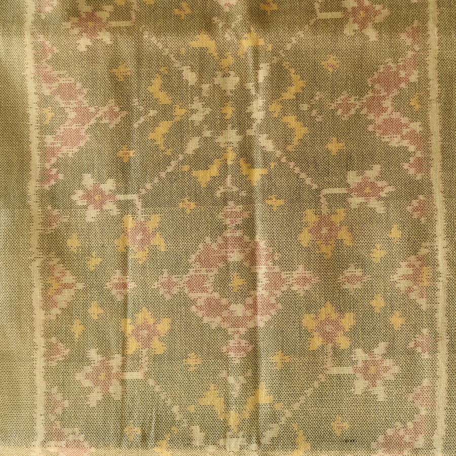 shop Woolen Patola Muffler ~ Grey Traditional