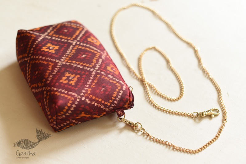 shop handmade Patola silk purse