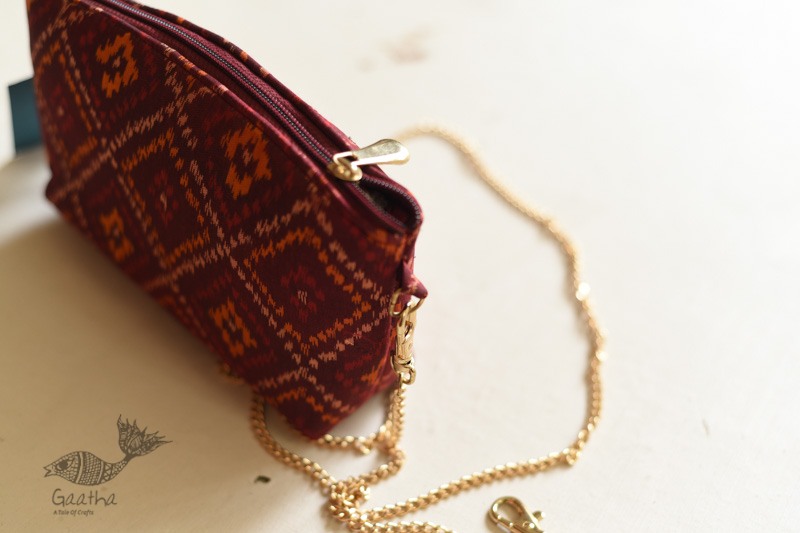 shop handmade Patola silk purse