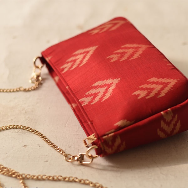 shop Patola Red Sling Bag