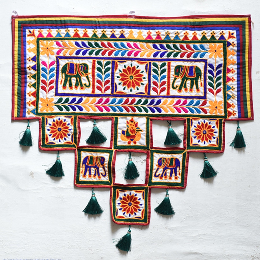 shop Kutchi Embroidered / Traditional Wall Hanging Chakla