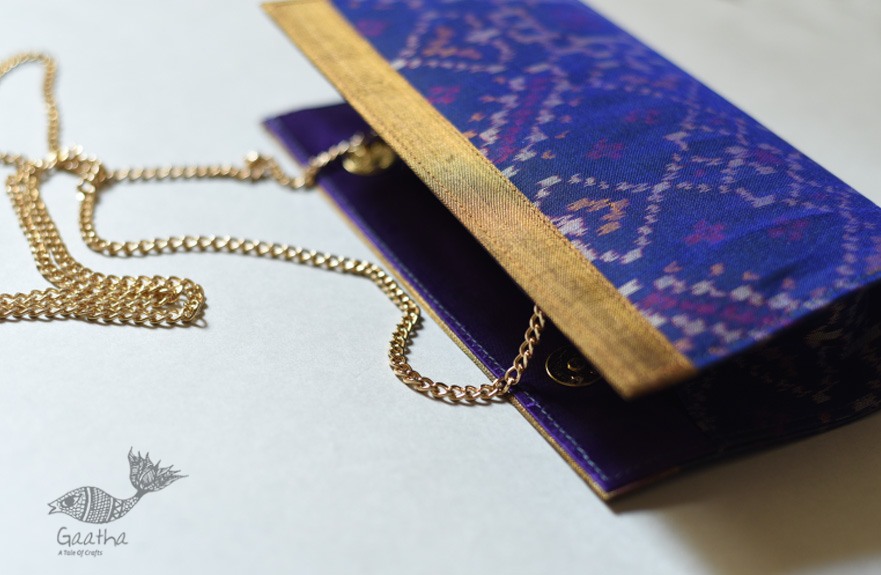 shop handmade patola silk purse
