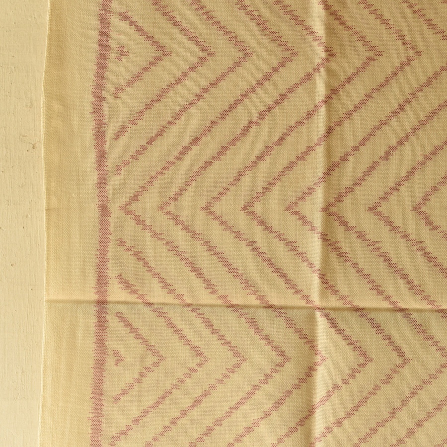 shop Woolen Patola Shawl - Off Whit Laheriya