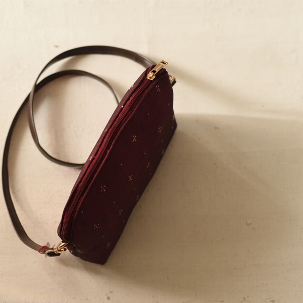 shop Tangaliya Sling Bag - Maroon