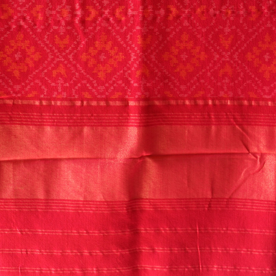 shop Woolen Patola Shawl - Pink Diamond Motif