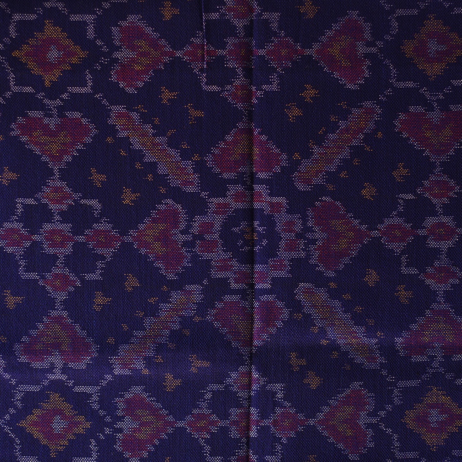 shop Woolen Patola Shawl - Blue Traditional