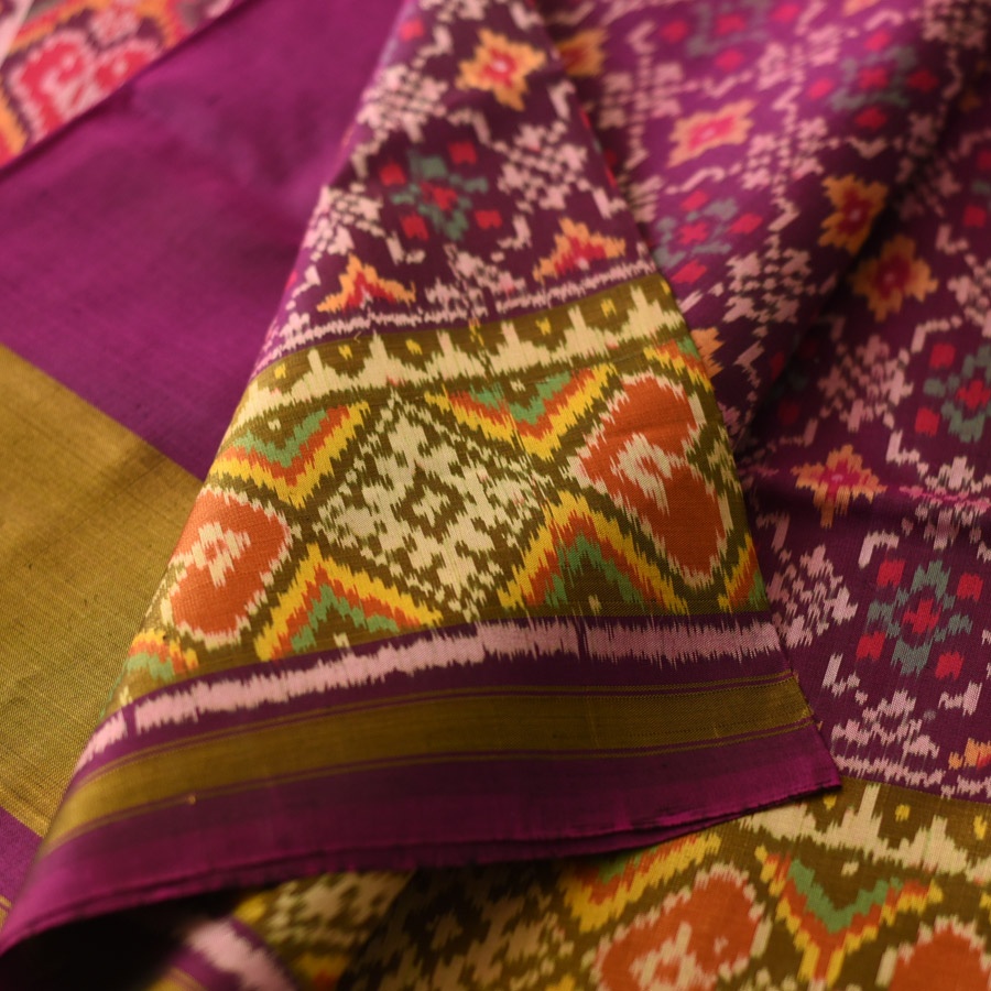 shop Patola silk Handwoven Saree -  