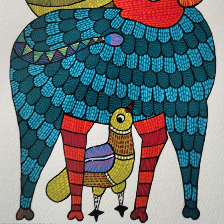 Handcrafted Gond Painting 
