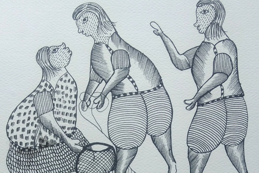 Shop online hand painted gond painting