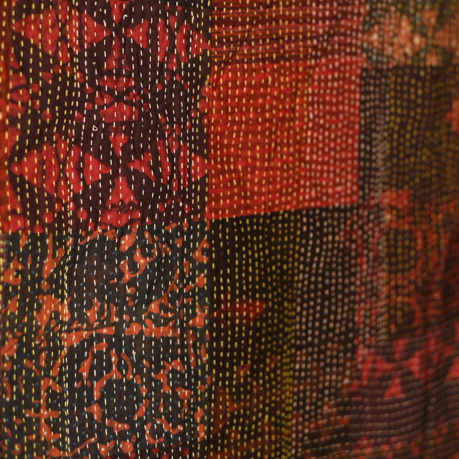 Embroidered Cotton Quilt / Gudadi