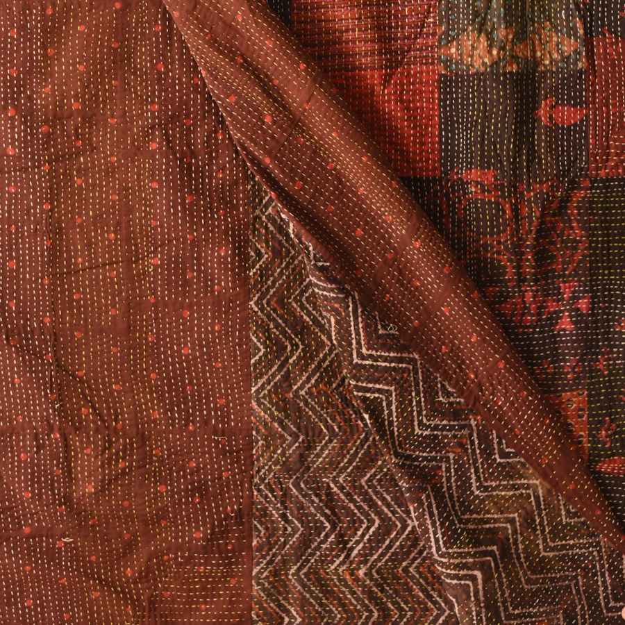 Embroidered Cotton Quilt / Gudadi