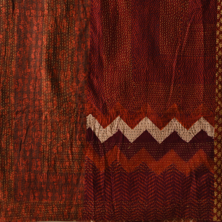 Embroidered Cotton Quilt / Gudadi / Dohar